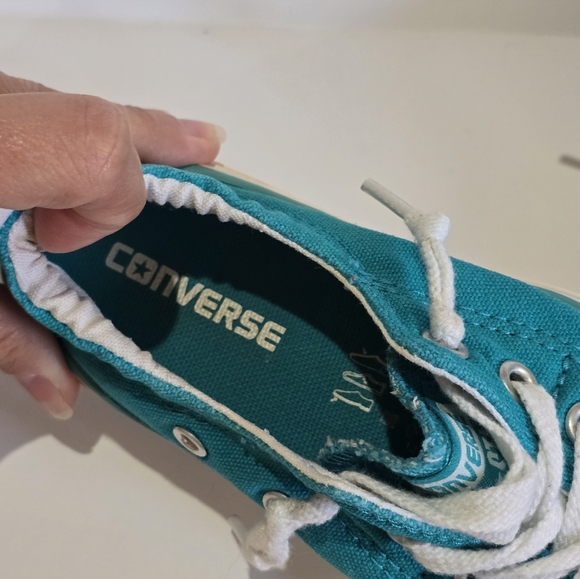 Converse Low Top Slip On Elastic Heel Kid's 12 - Picture 9 of 11